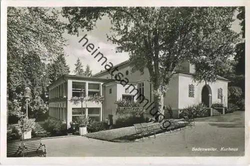 Badenweiler - Kurhaus - Foto-Ansichtskarte