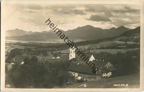 Kohlgrub - Kirche - Foto-Ansichtskarte