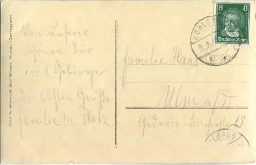 Kohlgrub - Kirche - Foto-Ansichtskarte