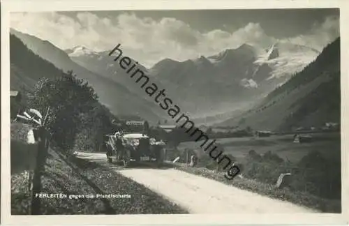 Ferleiten - Auto - Pfandlscharte - Foto-Ansichtskarte 20er Jahre