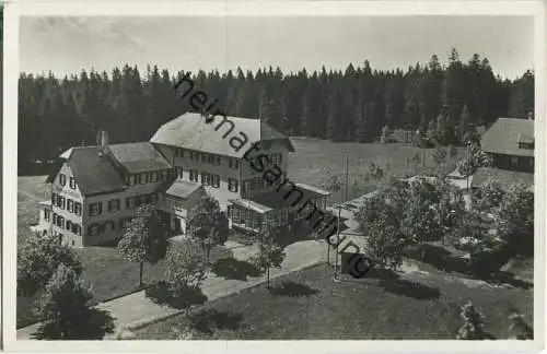 Zuflucht - Höhenhotel - Foto-Ansichtskarte