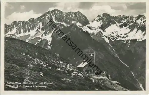 Salbit-Hütte - Riental - S.A.C. Sektion Lindenberg - Foto-Postkarte