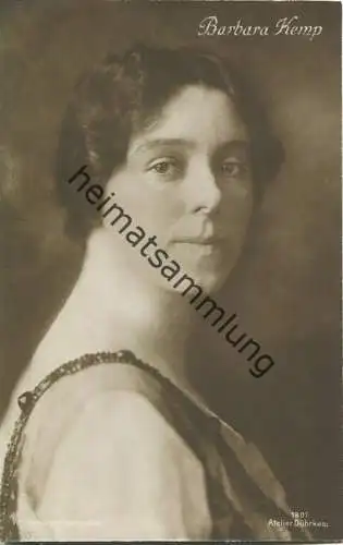 Barbara Kemp - Verlag Herm. Leiser Berlin 1801 (G45181y)*