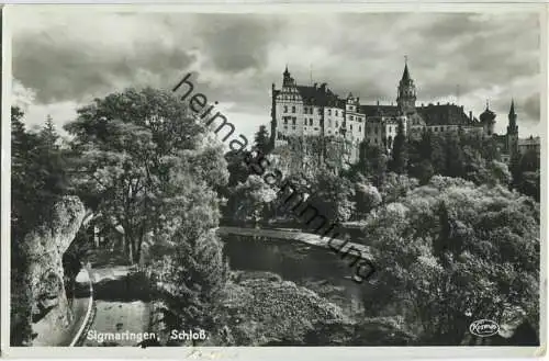 Sigmaringen - Schloss - Foto-Ansichtskarte