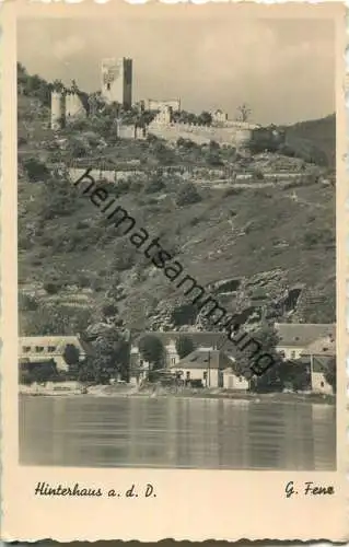Spitz an der Donau - Hinterhaus - Foto-Ansichtskarte