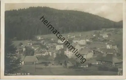 Todtmoos - Gesamtansicht - Foto-Ansichtskarte