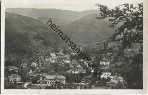 Oppenau - Foto-Ansichtskarte - Bahnpost