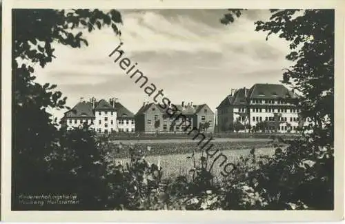 Stetten am kalten Markt - Heuberg Heilstätten - Kindererholungsheim - Foto-Ansichtskarte