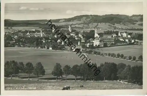 Isny - Gesamtansicht - Foto-Ansichtskarte