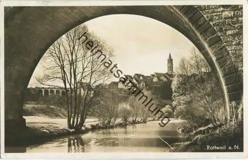 Rottweil - Gesamtansicht - Foto-Ansichtskarte