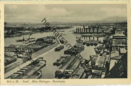 Weil am Rhein - Basel - Klein Hüningen - Rheinhafen