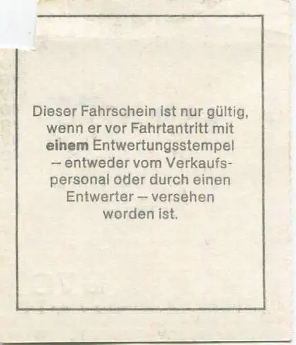 Deutschland - Berlin - Dienst-Fahrschein BVG 1987