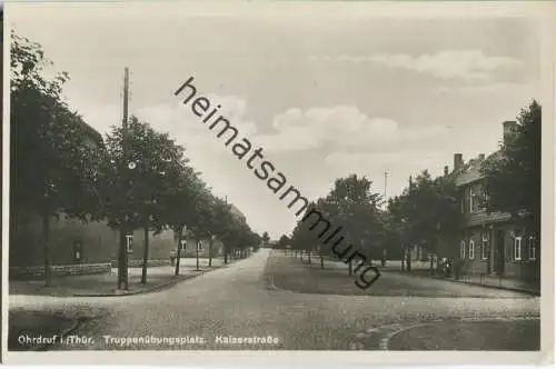 Ohrdruf - Truppenübungsplatz - Kameradschaftsheim - Foto-Ansichtskarte