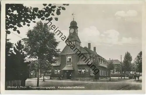 Ohrdruf - Truppenübungsplatz - Kameradschaftsheim - Foto-Ansichtskarte