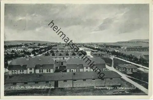 Ohrdruf - Truppenlager Totalansicht
