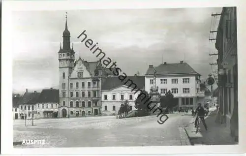 Hustopece - Auspitz - Foto-Ansichtskarte