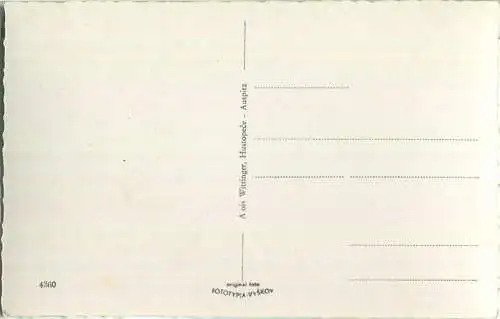 Hustopece - Auspitz - Foto-Ansichtskarte