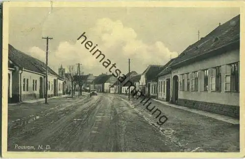 Pouzdrany - Pausram - Dorfstraße