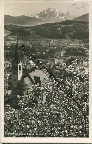 Innsbruck - Serles - Foto-Ansichtskarte