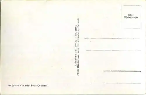 Landeck i. T. - Riffler - Parseierspitze - Foto-Ansichtskarte