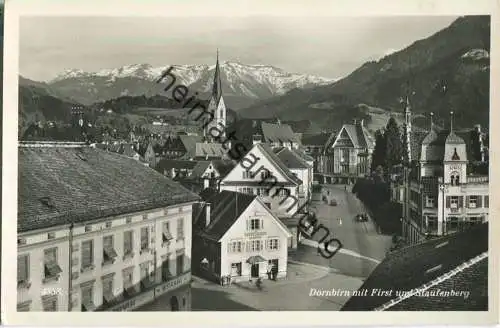 Dornbirn - First - Staufenberg - Foto-Ansichtskarte
