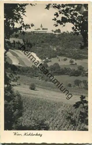 Wien - Kahlenberg - Foto-Ansichtskarte