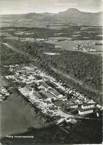 Piding - Industriesiedlung - Foto-Ansichtskarte