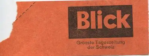 Schweiz - 16. Zürcher 6-Tage-Rennen 1968 - Zieltribüne - Eintrittskarte