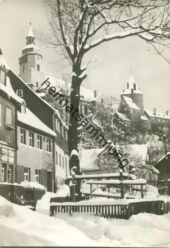 Schwarzenberg - Foto-AK Grossformat - Verlag Bild und Heimat Reichenberg - Rückseite beschrieben 1979