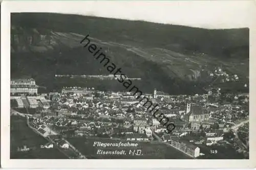 Eisenstadt - Fliegeraufnahme - Burgenland - Foto-Ansichtskarte