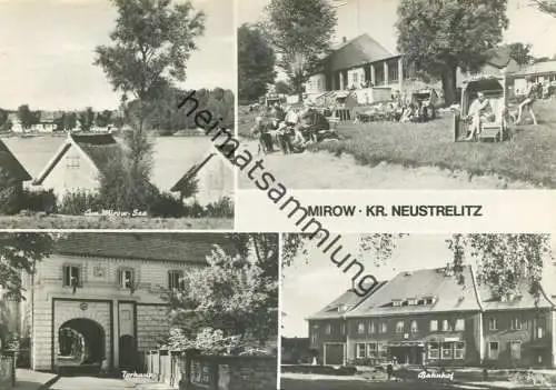 Mirow - Foto-AK Großformat - Verlag Bild und Heimat Reichenbach 1984 - gel. 1986