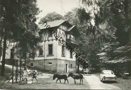Waldgaststätte Margarethen-Mühle bei Döbeln - Foto-AK Großformat 1984 - Verlag Bild und Heimat Reichenbach