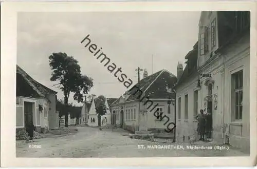 Sankt Margarethen - Gemeinde-Gasthaus - Burgenland - Foto-Ansichtskarte