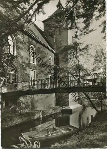 Vluyn Kreis Moers - Wasserburg Bloemersheim - Foto-AK Grossformat - Verlag Buchhandlung Giesen-Handick Vluyn gel. 1983