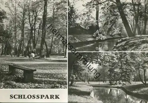 Berlin - Niederschönhausen - Schlosspark - Foto-AK Großformat 1978 - Verlag Bild und Heimat Reichenbach