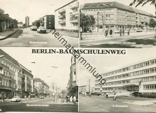 Berlin - Baumschulenweg - Foto-AK Grossformat 1971 - Verlag H. Sander KG Berlin gel. 1972