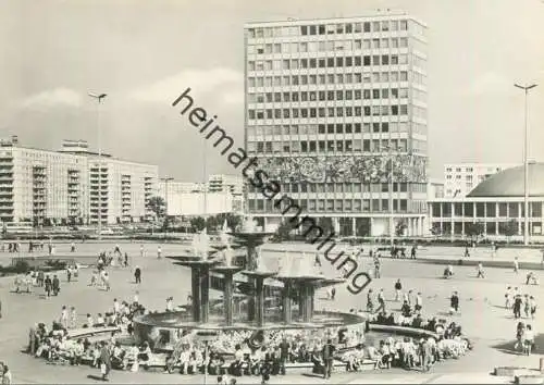 Berlin - Alexanderplatz - Foto-AK Großformat 1973 - Planet-Verlag Berlin
