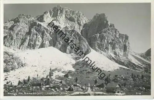 Passo Falzarego - Lagazuoi - Foto-Ansichtskarte