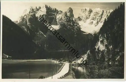 Lago di Landro - Monte Cristallo - Foto-Ansichtskarte