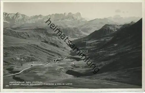 Pordoi - Strada delle Dolomiti-Tofane - Foto-Ansichtskarte