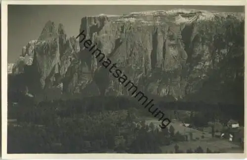 Mt. Sciliar - Foto-Ansichtskarte