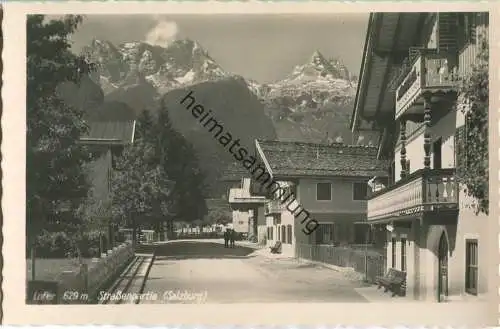 Lofer - Straße - Foto-Ansichtskarte