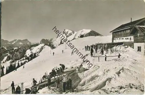 Lenggries - Brauneckhütte - Foto-Ansichtskarte