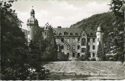 Andernach - Namedy - Schloss Hohenzollern - Foto-Ansichtskarte