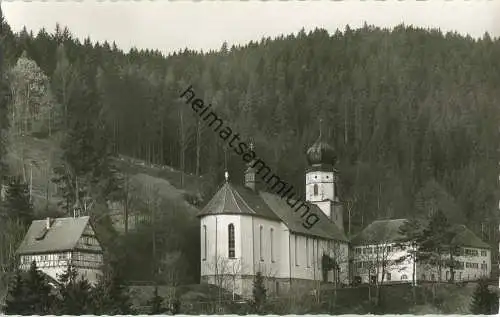 Triberg - Wallfahrtskirche Maria-in-der-Tanne - Foto-Ansichtskarte
