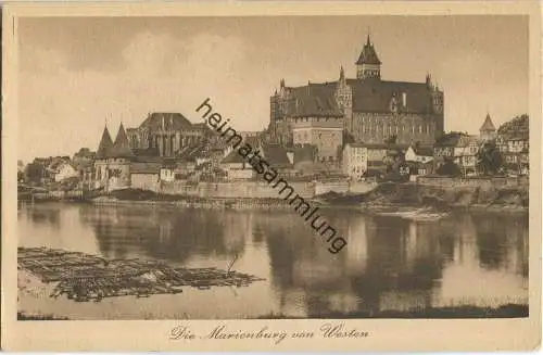 Marienburg - von Westen