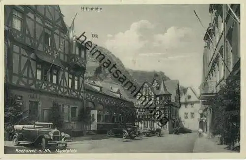 Bacharach - Marktplatz - Hitlerhöhe