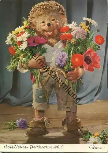 Mecki - Die besten Glückwünsche zum Geburtstag - Nr. 302 - Verlag August Gunkel Düsseldorf