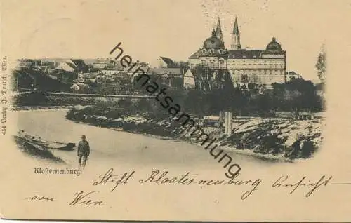 Klosterneuburg - Verlag J. Teutsch Wien gel. 1898