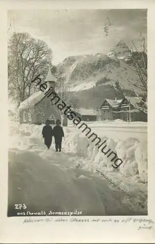 Ehrwald - Foto-AK - Verlag A. Somweber Ehrwald gel. 1930